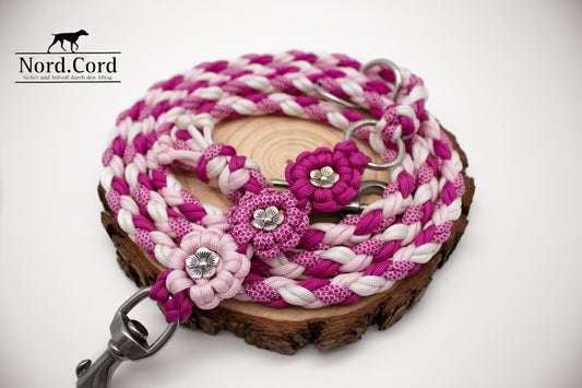 Gestalte deine Leine aus Paracord - Flower